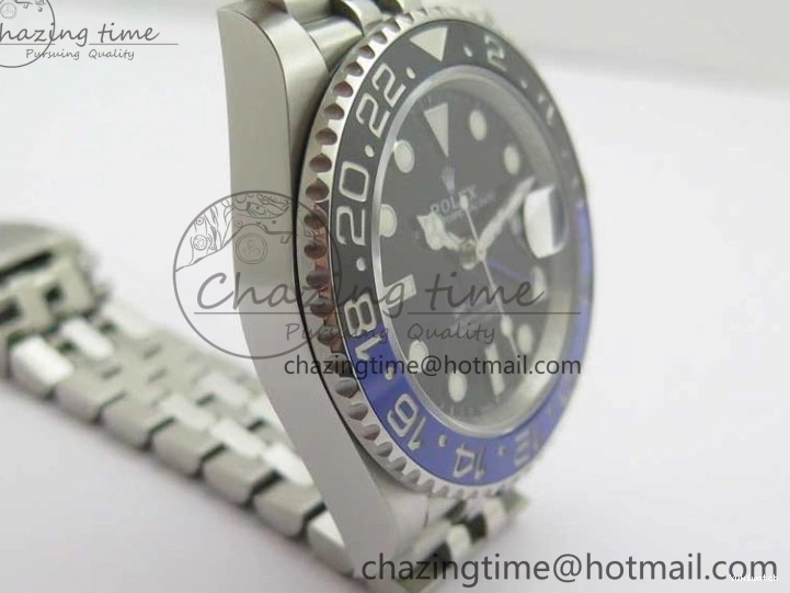 Ceramic 904L Best Edition V2 II SA3285 Steel BLNR 1:1 CHS VRF GMT-Master Blue Black 126710 0207